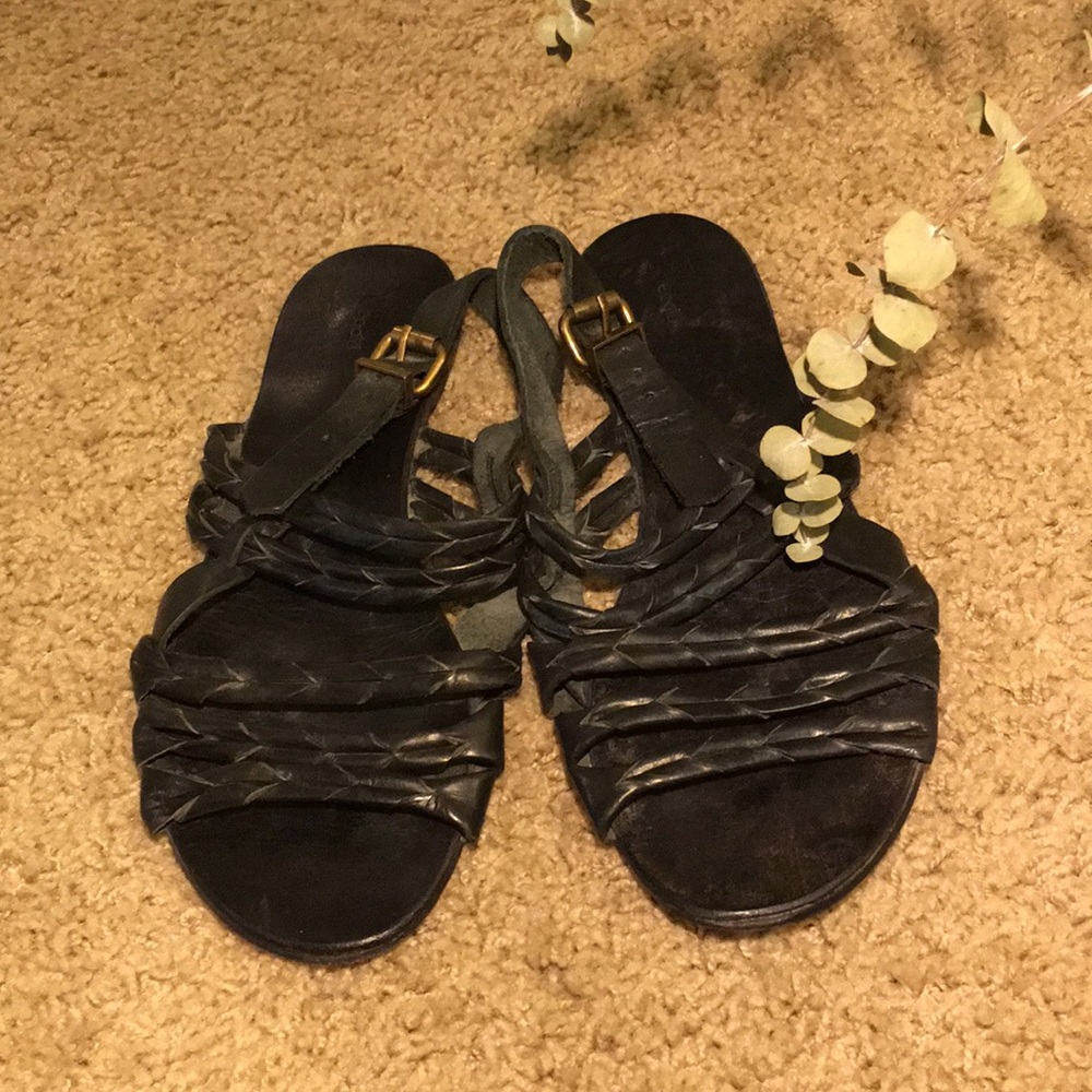 Ecote Sandals Black Size 6